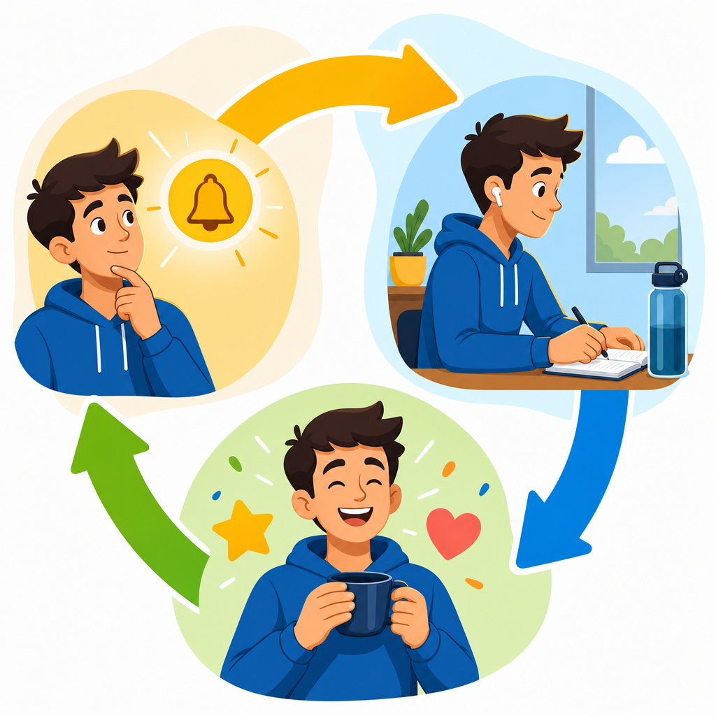 The Habit Loop Explained: Cue, Routine, Reward