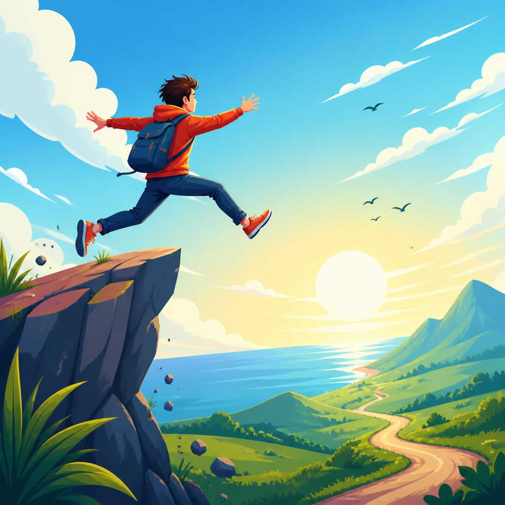 The Role of Risk-Taking in Achieving Freedom