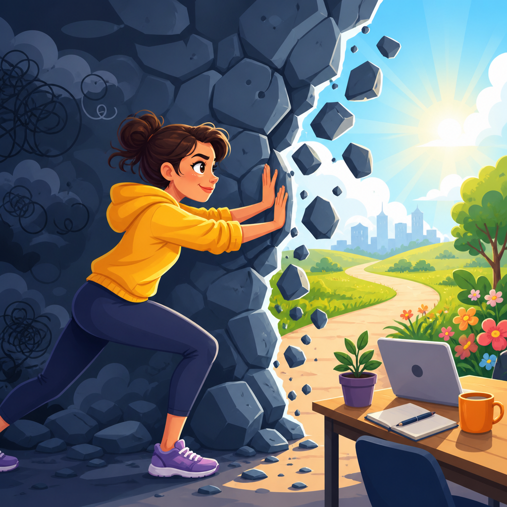 How to Push Through Resistance and Get Things Done