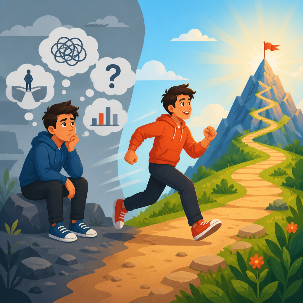 Why Confidence Comes From Action (Not Thinking)