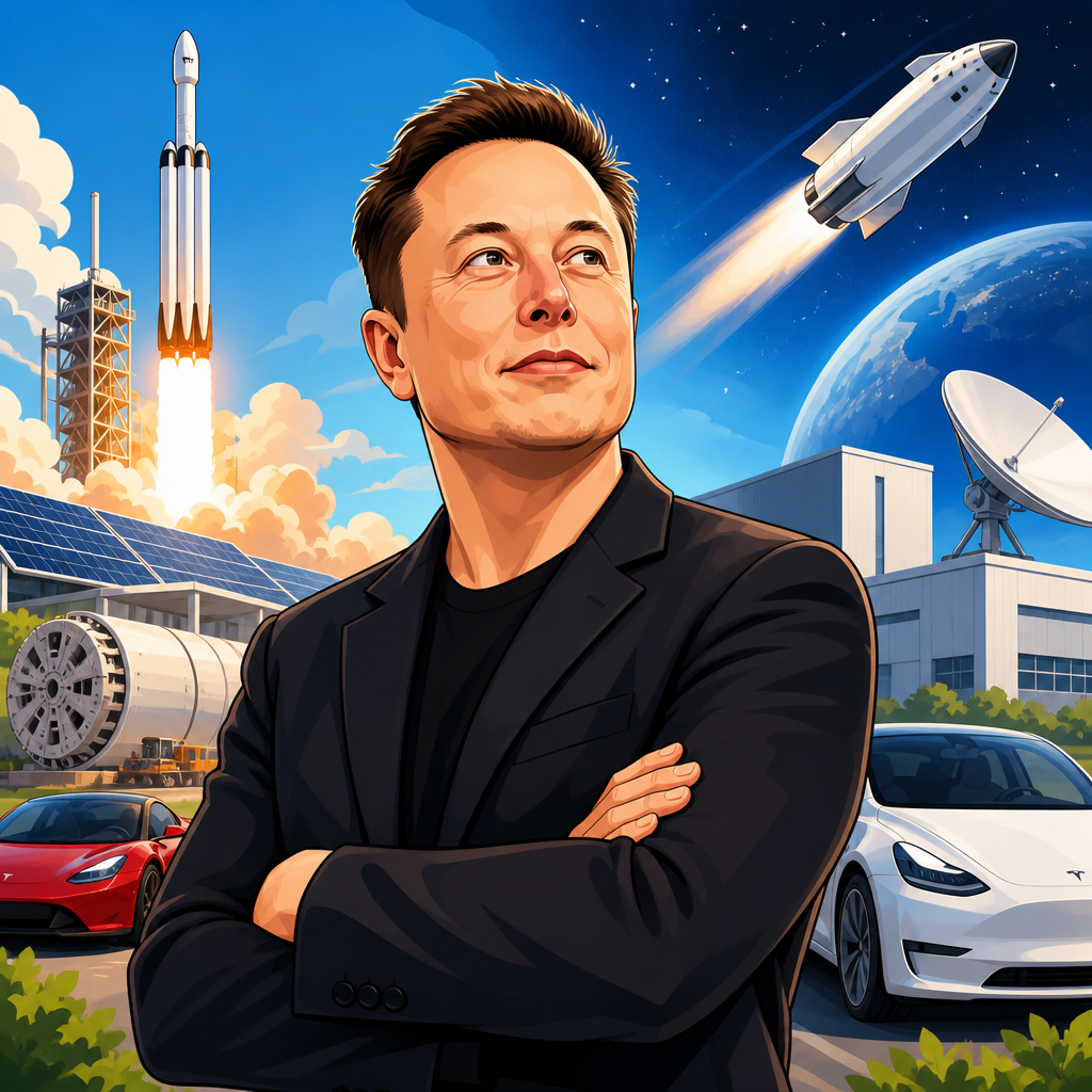 How Elon Musk Built Multiple Billion-Dollar Companies From Scratch
