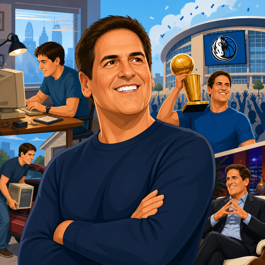 How Mark Cuban Built His Fortune From Scratch