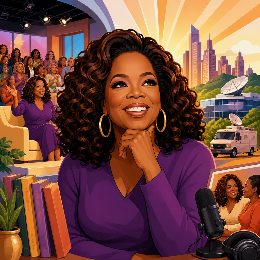 How Oprah Winfrey Built a Media Empire From Nothing