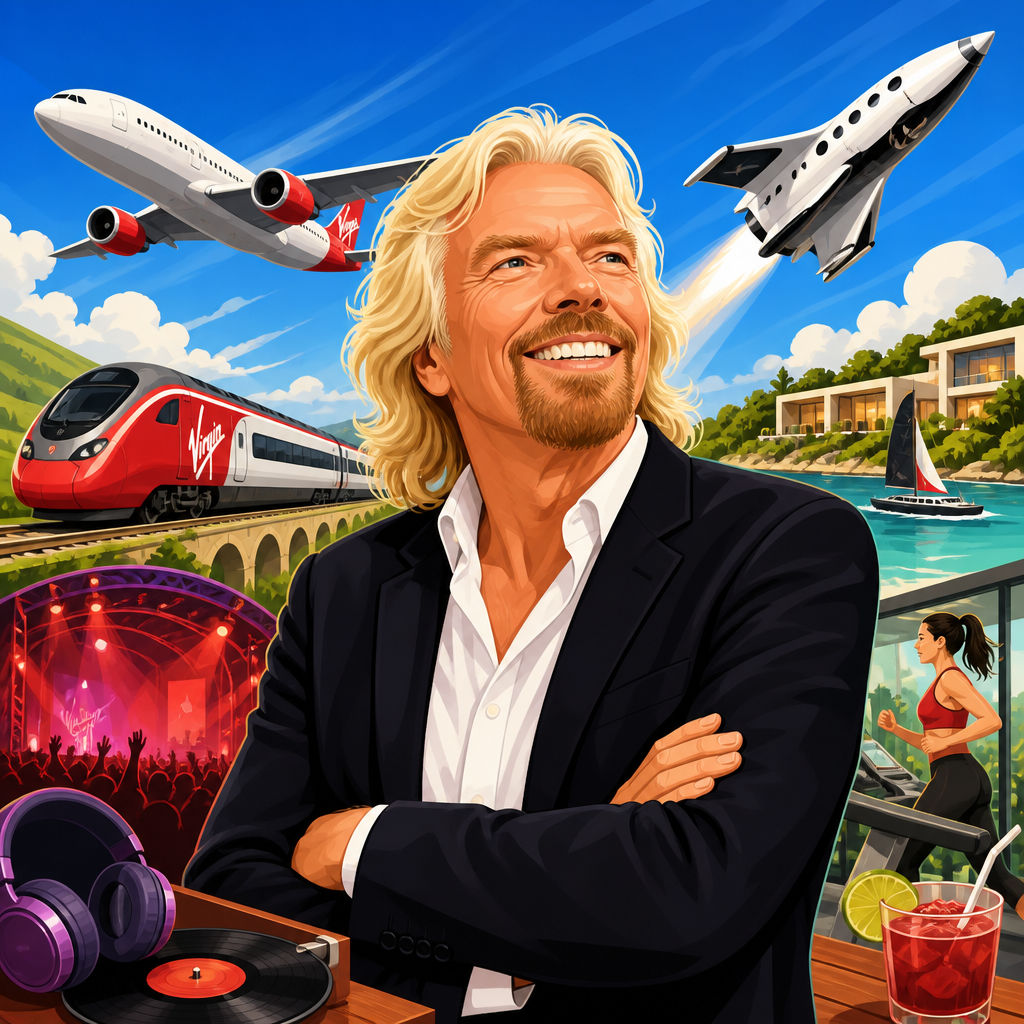 How Richard Branson Built the Virgin Empire