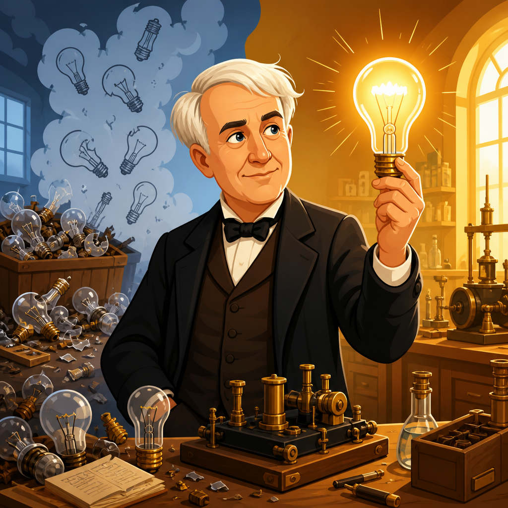 How Thomas Edison Turned Failure Into Innovation