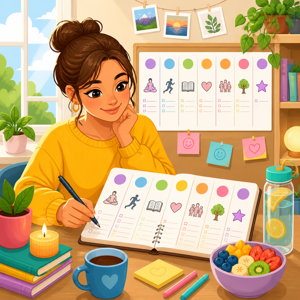 How to Create a Weekly Self-Improvement Routine
