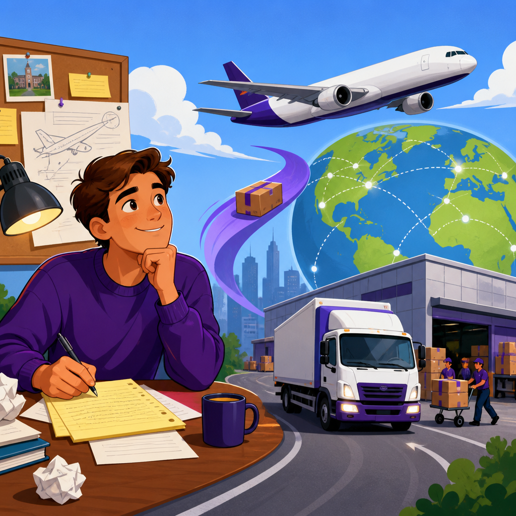 The FedEx Story: From College Paper to Global Logistics Giant